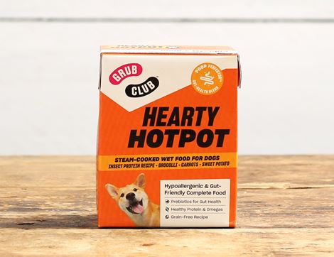 Complete Wet Food for Dogs, Hearty Hotpot, B Corp, Non-Organic, Grub Club (390g)