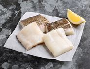 Wild Cod Fillets, Larger Pack, The Fish Society (520g, pack of 4)