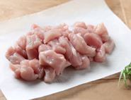 Diced Chicken Breast, High Welfare, Non-Organic, Ruffle Chicken (300g min)