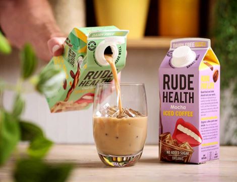 Mocha Iced Coffee, Organic, Rude Health (750ml)
