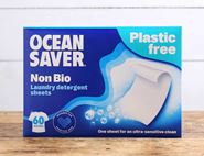 Eco Laundry Sheets, Non-Bio, Ocean Saver (pack of 60)