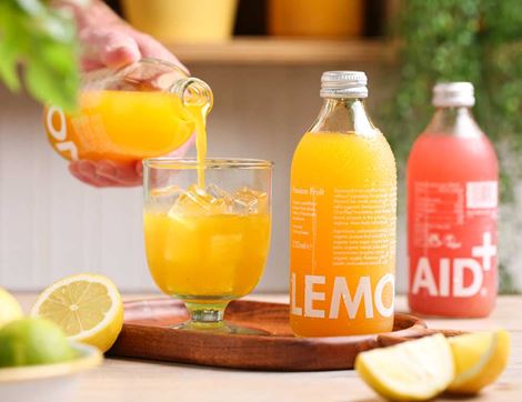 Sparkling Passionfruit, Organic, Lemonaid (330ml)