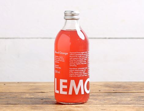 sparkling blood orange lemonaid