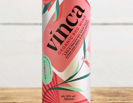 Red Wine, Organic, Vinca (75cl) 