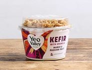 Mango & Passion Fruit Kefir Yogurt with Granola, Organic, Yeo Valley (180g)