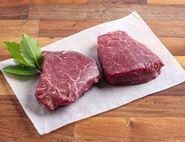 28 day Dry Aged Fillet Steaks, Wild-Regenerative, Farm Wilder (330g, pack of 2)