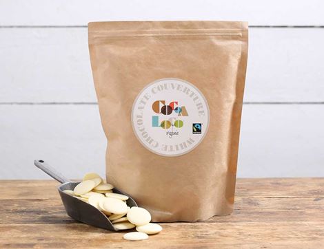White Chocolate Couverture, Organic, Cocoa Loco (500g)