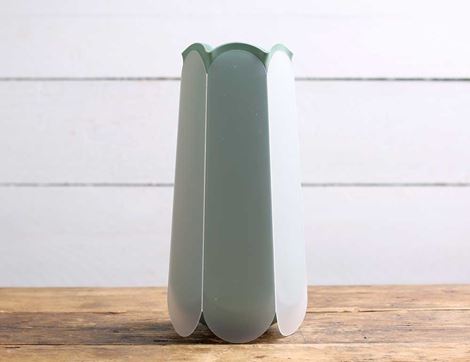 Origami Vase, Sage, POTR (24 cm)