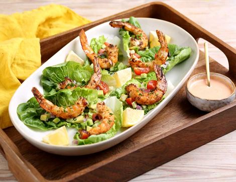 Wild Whole King Prawns, Raw, The Fish Society (250g)