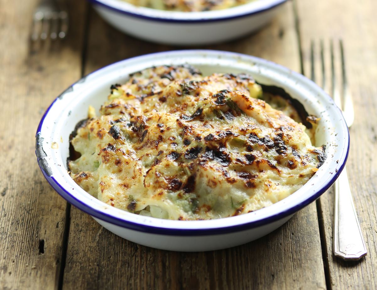 Smoked Haddock & Cauliflower Gratin