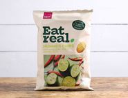 Lime, Chilli & Sea Salt Hummus Chips, Non-Organic, B Corp, Eat Real (110g)