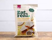 Italian Cheese and Black Pepper Hummus Chips, Non-Organic, B Corp, Eat Real (110g)