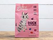 Duck & Chicken Kibble for Kittens, Grain Free, B Corp, Non-Organic, Edgard & Cooper, (325g)