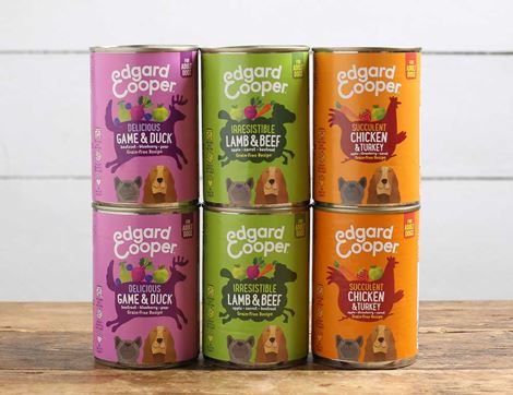 Wet Food Multipack for Dogs, B-Corp, Non-Organic, Edgard & Cooper (6 x 400g)