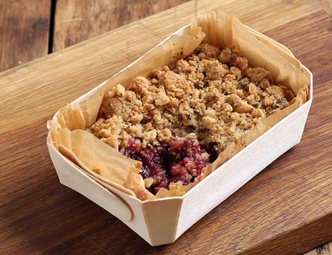 Blackberry & Apple Crumble, Organic, Daylesford (328g)