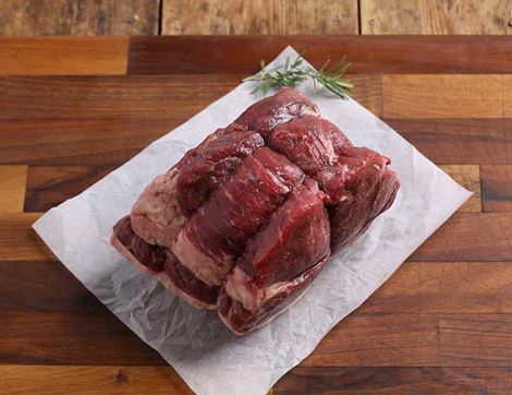 Dry Aged Beef Rump Roasting Joint, Wild-Regenerative, Farm Wilder (1kg)