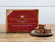 Winter Special, Hazelnut Crunch & Cherry Bakewell Truffles, Organic, Booja Booja (92g)