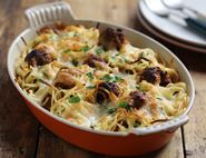 Meatball & Spaghetti Gratinato