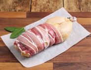Bacon Wrapped Roast Chicken with Chesnuts, Non-Organic, High Welfare, Farmison & Co (1.2kg)