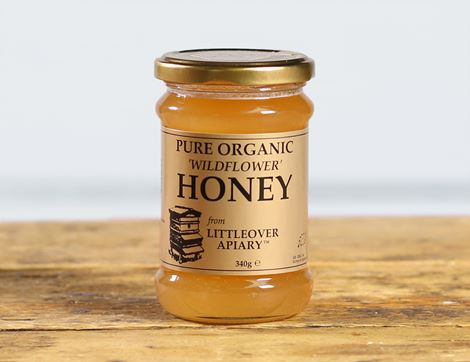 Wildflower Honey, Organic, Littleover Apiary (340g)