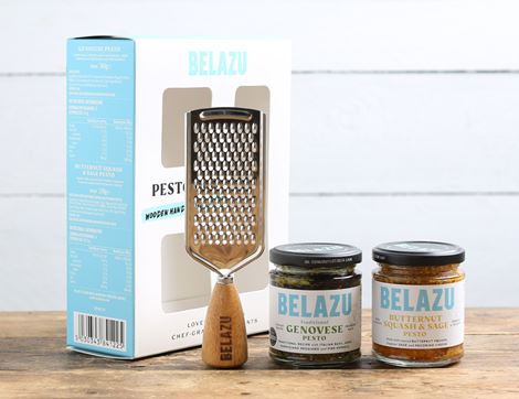 Pesto & Grater Gift Set, Non-Organic, Belazu (335g)