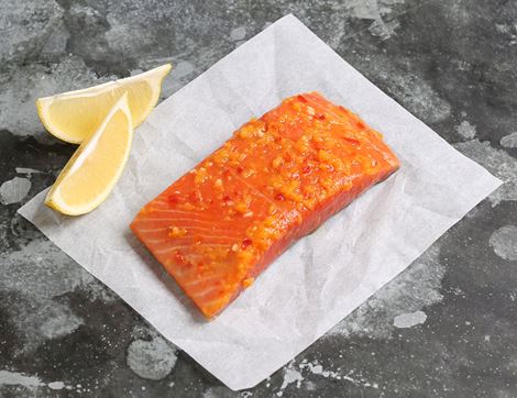 Sweet Chilli & Mango Wild Sockeye Salmon, The Fish Society (130g)