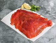 Mulled Spice Smoked Salmon, Land-Based Responsibly Farmed, Severn & Wye Smokery (200g)