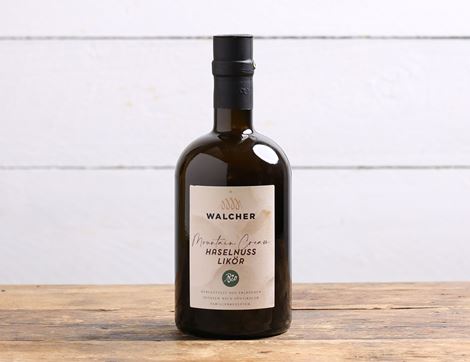 Hazelnut Cream Liqueur, Organic, Walcher (50cl)
