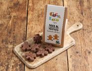 Milk Chocolate Gingerbread Men, Organic, Cocoa Loco (100g)