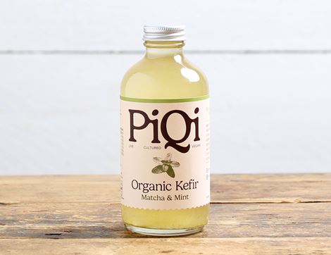 Matcha & Mint Kefir Water, Organic, Piqi (240ml)