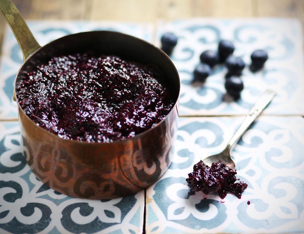Blueberry, Mint & Chia Seed Jam