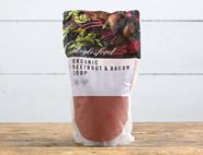 Beetroot & Smoked Bacon Soup, Organic, Daylesford (500ml)