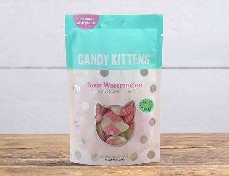 Sour Watermelon Pouch, B Corp, Non-Organic, Candy Kittens (140g)