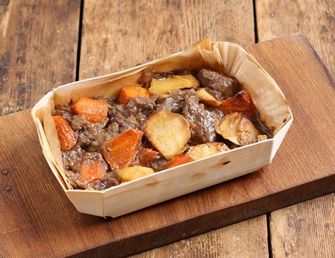 Beef and Red Wine Casserole, Organic, Lodge Farm (350g)