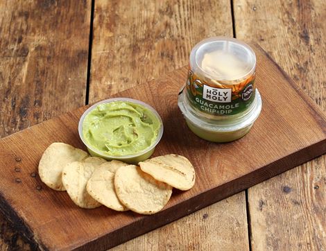 Guacamole Chip & Dip, B Corp, Non-Organic, Holy Moly (77g)
