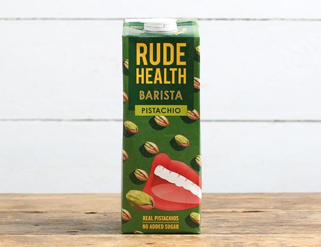 Pistachio Barista Drink, B Corp, Non-Organic, Rude Health (1 litre)