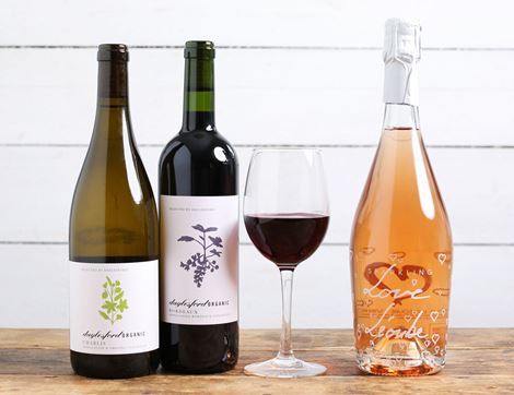 Daylesford Wine Bundle, Organic (3 x 75 cl) 