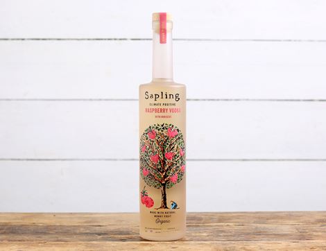 Climate Positive Raspberry Vodka, Organic, Sapling (70cl)