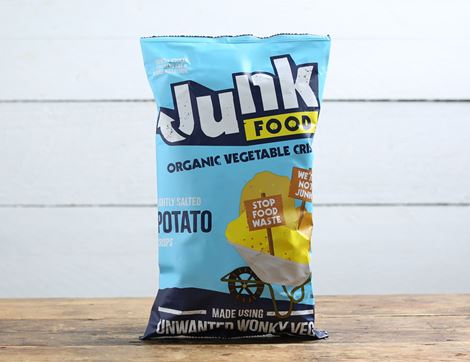 Potato Crisps, Organic, Junk Food (100g)
