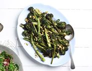 Balsamic Roast Purple Sprouting Broccoli