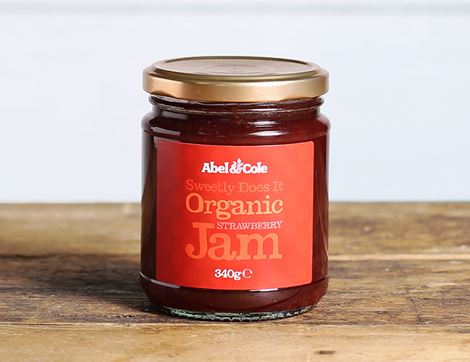 Strawberry Jam, Organic, Abel & Cole (340g)