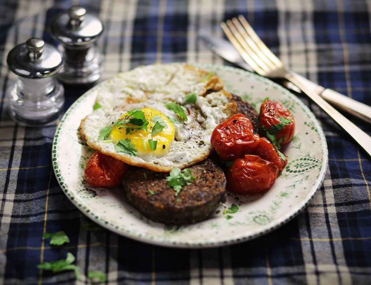 Haggis Fry-Up