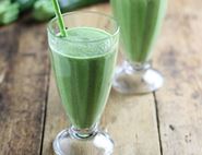 Iced Coconut & Courgette Smoothie