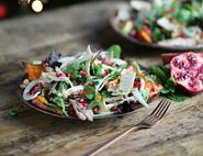 Zingy Turkey, Citrus & Pomegranate Salad