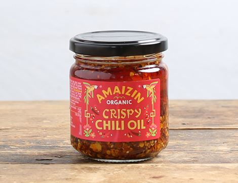 Crispy Chilli Oil, Organic, Amaizin (170g)