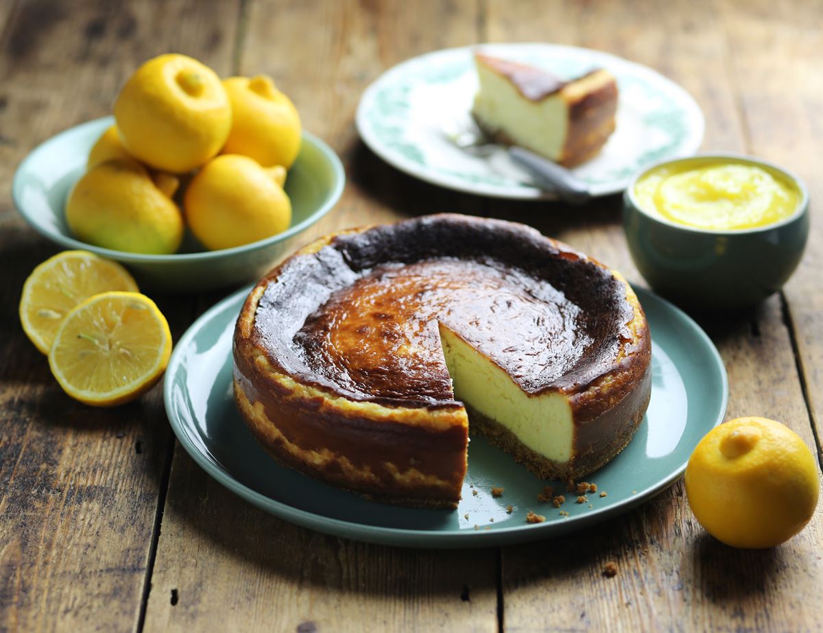 Baked Cheesecake with Citron Beldi Curd