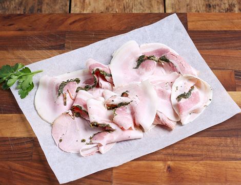 Porchetta Ham, High Welfare, Non-Organic, DukesHill (120g)