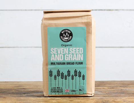 Seven Seed and Grain Flour, Organic, Matthews Cotswold Flour (1.5kg)