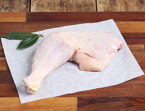 Chicken Leg, Bone In, High Welfare, Non-Organic,  Ruffle Chicken (320g min)