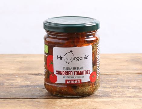 Sundried Tomatoes Antipasti, Organic, Mr Organic (190g)